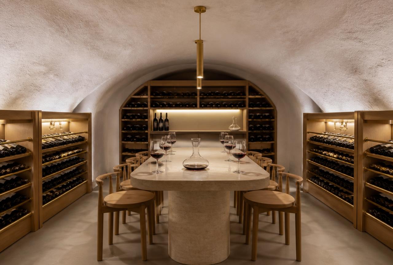 The cellar